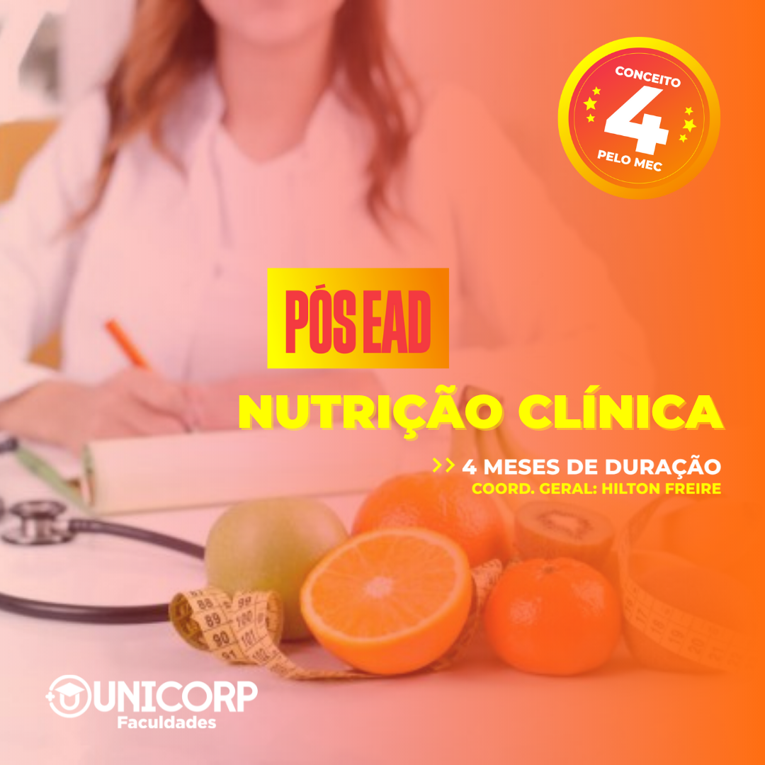 ESPECIALIZAÇÃO EM NUTRIÇÃO CLÍNICA