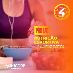 ESPECIALIZAÇÃO EM NUTRIÇÃO ESPORTIVA
