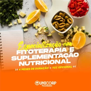 ESPECIALIZAÇÃO EM FITOTERAPIA E SUPLEMENTAÇÃO NUTRICIONAL